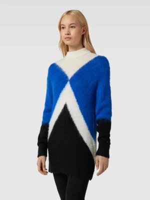 Sweter z dzianiny o dwukolorowym designie model ‘EXPLODED ARGYLE’ Tommy Hilfiger