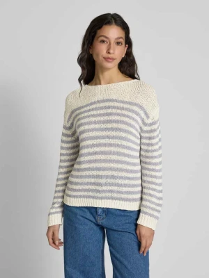 Sweter z dzianiny o kroju comfort fit z mieszanki bawełny Marc O'Polo