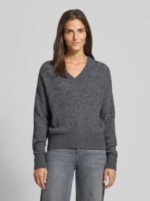 Sweter z dzianiny o kroju comfort fit z mieszanki wełny model ‘VISITA’ Weekend Max Mara