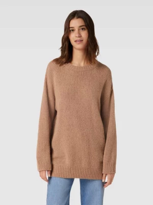 Sweter z dzianiny o kroju oversized o długim kroju model ‘XANADU’ Weekend Max Mara