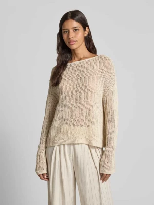 Sweter z dzianiny o kroju oversized z dekoltem w łódkę INFLUENCER'S CHOICE BY P&C*