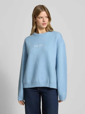 Sweter z dzianiny o kroju oversized z motywem z tyłu ANOTHER COTTON LAB