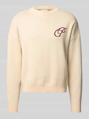 Sweter z dzianiny o kroju oversized z nadrukiem z logo PROHIBITED
