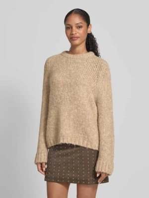 Sweter z dzianiny o kroju oversized z okrągłym dekoltem Jake*s Casual