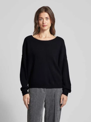 Sweter z dzianiny o kroju oversized z okrągłym dekoltem model ‘DAMSVILLE’ American vintage