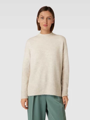 Sweter z dzianiny o kroju oversized z okrągłym dekoltem model ‘LEFILE’ Vero Moda