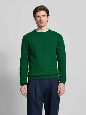 Sweter z dzianiny o kroju oversized z prążkowanymi wykończeniami casual friday