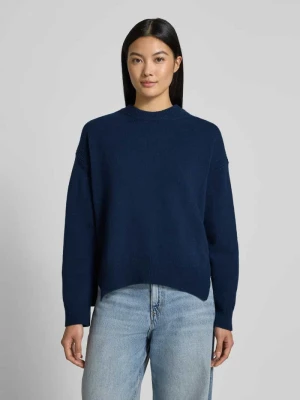 Sweter z dzianiny o kroju oversized z prążkowanymi wykończeniami drykorn