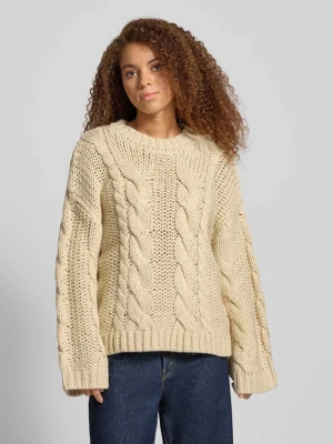 Zdjęcie produktu Sweter z dzianiny o kroju oversized z prążkowanymi wykończeniami Gina Tricot