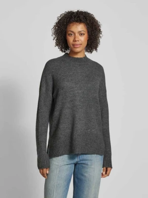 Sweter z dzianiny o kroju oversized ze stójką model ‘LEFILE’ Vero Moda