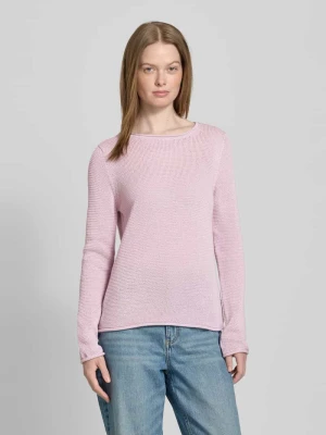 Sweter z dzianiny o kroju regular fit z czystej bawełny Marc O'Polo