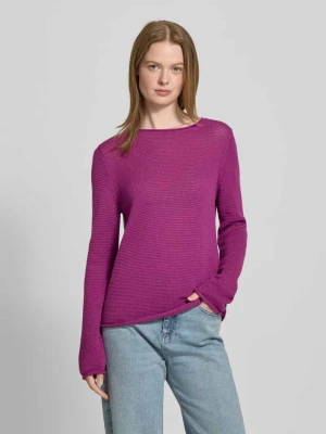 Sweter z dzianiny o kroju regular fit z czystej bawełny Marc O'Polo