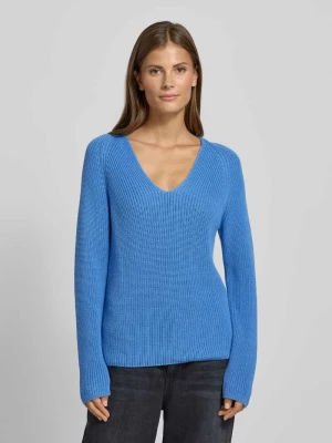 Sweter z dzianiny o kroju regular fit z czystej bawełny Marc O'Polo