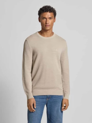 Sweter z dzianiny o kroju regular fit z czystej bawełny Marc O'Polo
