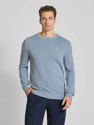 Sweter z dzianiny o kroju regular fit z czystej bawełny Marc O'Polo