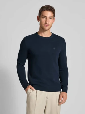 Sweter z dzianiny o kroju regular fit z czystej bawełny Marc O'Polo