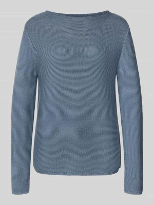 Sweter z dzianiny o kroju regular fit z czystej bawełny Marc O'Polo