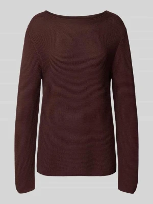 Sweter z dzianiny o kroju regular fit z czystej bawełny Marc O'Polo