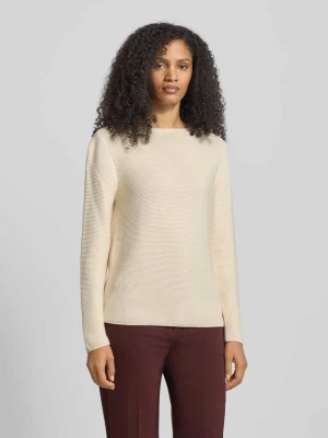 Sweter z dzianiny o kroju regular fit z czystej bawełny Marc O'Polo