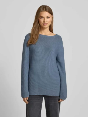 Sweter z dzianiny o kroju regular fit z czystej bawełny Marc O'Polo