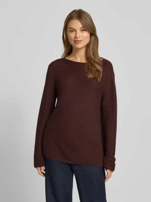 Sweter z dzianiny o kroju regular fit z czystej bawełny Marc O'Polo