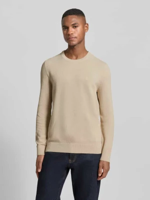 Sweter z dzianiny o kroju regular fit z czystej bawełny Marc O'Polo