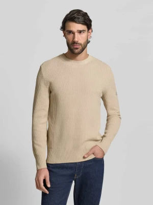 Sweter z dzianiny o kroju regular fit z czystej bawełny Marc O'Polo