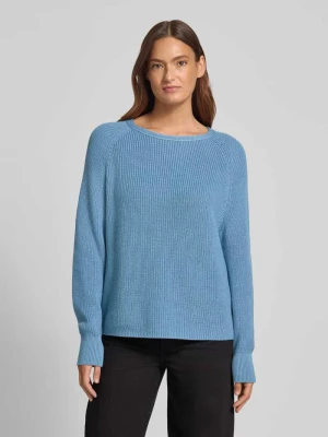 Sweter z dzianiny o kroju regular fit z czystej bawełny Marc O'Polo