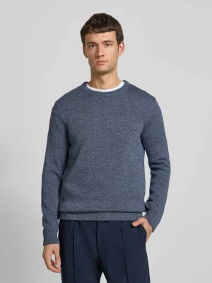 Sweter z dzianiny o kroju regular fit z czystej bawełny model ‘ALVAARIO’ ARMEDANGELS