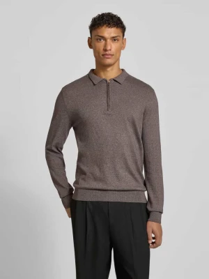 Sweter z dzianiny o kroju regular fit z czystej bawełny model ‘BERG’ Selected Homme