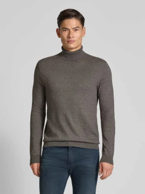 Sweter z dzianiny o kroju regular fit z czystej bawełny model ‘BERG’ Selected Homme