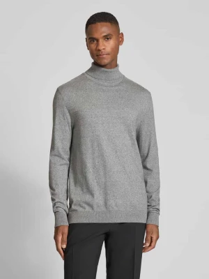 Sweter z dzianiny o kroju regular fit z czystej bawełny model ‘BERG’ Selected Homme