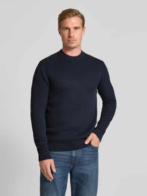 Sweter z dzianiny o kroju regular fit z czystej bawełny model ‘DANE’ Selected Homme