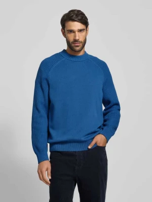 Sweter z dzianiny o kroju regular fit z czystej bawełny model ‘DERECK’ Selected Homme