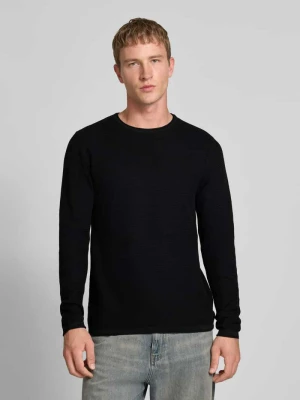 Sweter z dzianiny o kroju regular fit z czystej bawełny model ‘ERIC’ Only & Sons