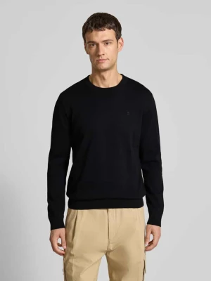 Sweter z dzianiny o kroju regular fit z czystej bawełny model ‘LOUKAA’ ARMEDANGELS