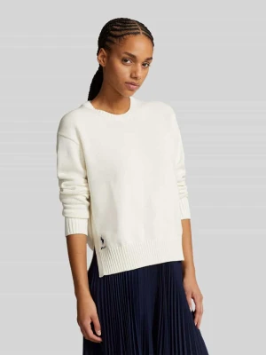 Regular Fit sweter dzianinowy z czystej bawełny Polo Ralph Lauren