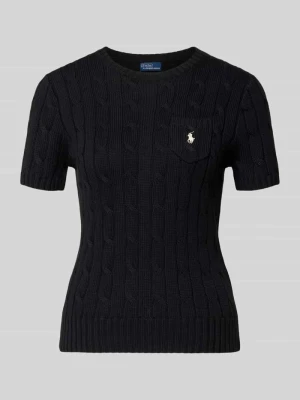 Sweter z dzianiny o kroju regular fit z czystej bawełny Polo Ralph Lauren