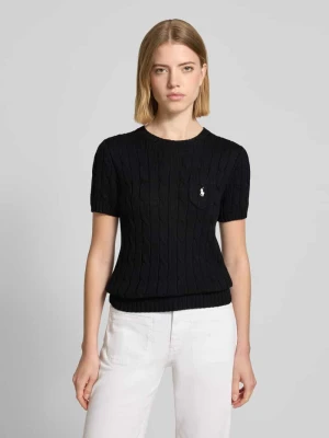Sweter z dzianiny o kroju regular fit z czystej bawełny Polo Ralph Lauren