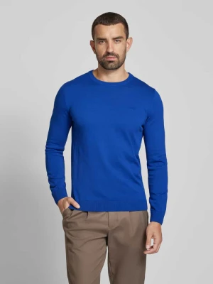 Sweter z dzianiny o kroju regular fit z czystej bawełny s.Oliver RED LABEL