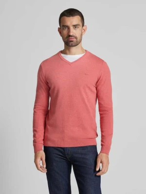Sweter z dzianiny o kroju regular fit z czystej bawełny s.Oliver RED LABEL
