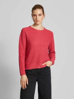 Sweter z dzianiny o kroju regular fit z czystej bawełny Tom Tailor