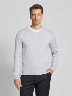 Sweter z dzianiny o kroju regular fit z czystej bawełny Tom Tailor