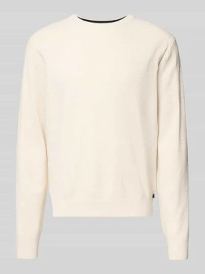 Sweter z dzianiny o kroju regular fit z czystej bawełny Tom Tailor