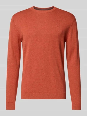 Sweter z dzianiny o kroju regular fit z czystej bawełny Tom Tailor