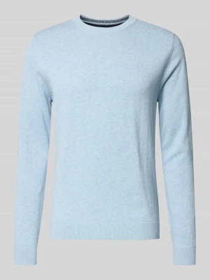 Sweter z dzianiny o kroju regular fit z czystej bawełny Tom Tailor
