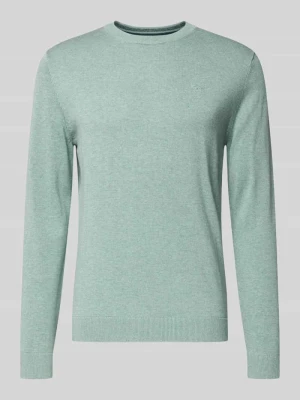 Sweter z dzianiny o kroju regular fit z czystej bawełny Tom Tailor