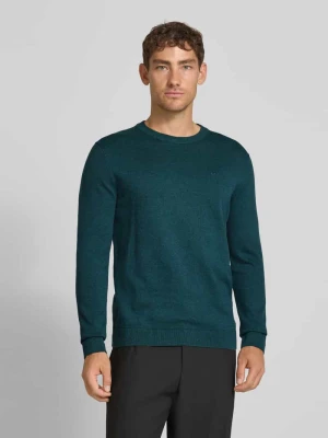 Sweter z dzianiny o kroju regular fit z czystej bawełny Tom Tailor