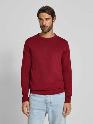 Sweter z dzianiny o kroju regular fit z czystej bawełny Tom Tailor