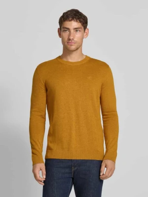 Sweter z dzianiny o kroju regular fit z czystej bawełny Tom Tailor